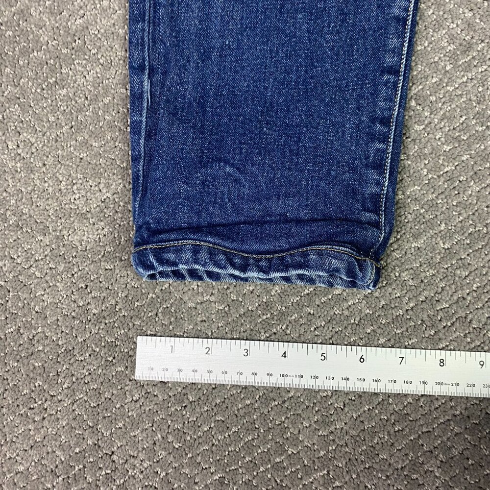 Buck Mason Maverick Slim Jeans Men's 34 x 32 Actual 35 x 26 Double Dipped Denim - Picture 14 of 16